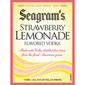 Seagram’s Strawberry Lemonade Vodka