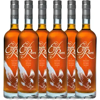 Eagle Rare 10 Year Kentucky Straight Bourbon Whiskey 700ml 6 Pack Bundle